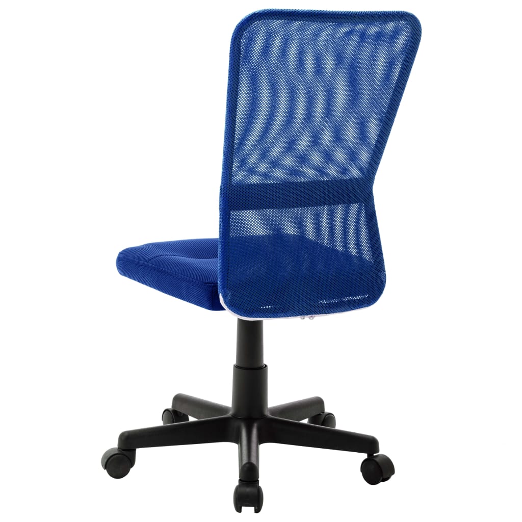 vidaXL Bürostuhl Blau 44x52x100 cm Netzgewebe