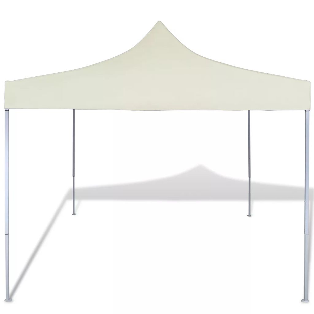 vidaXL Folding tent 3x3 m cream