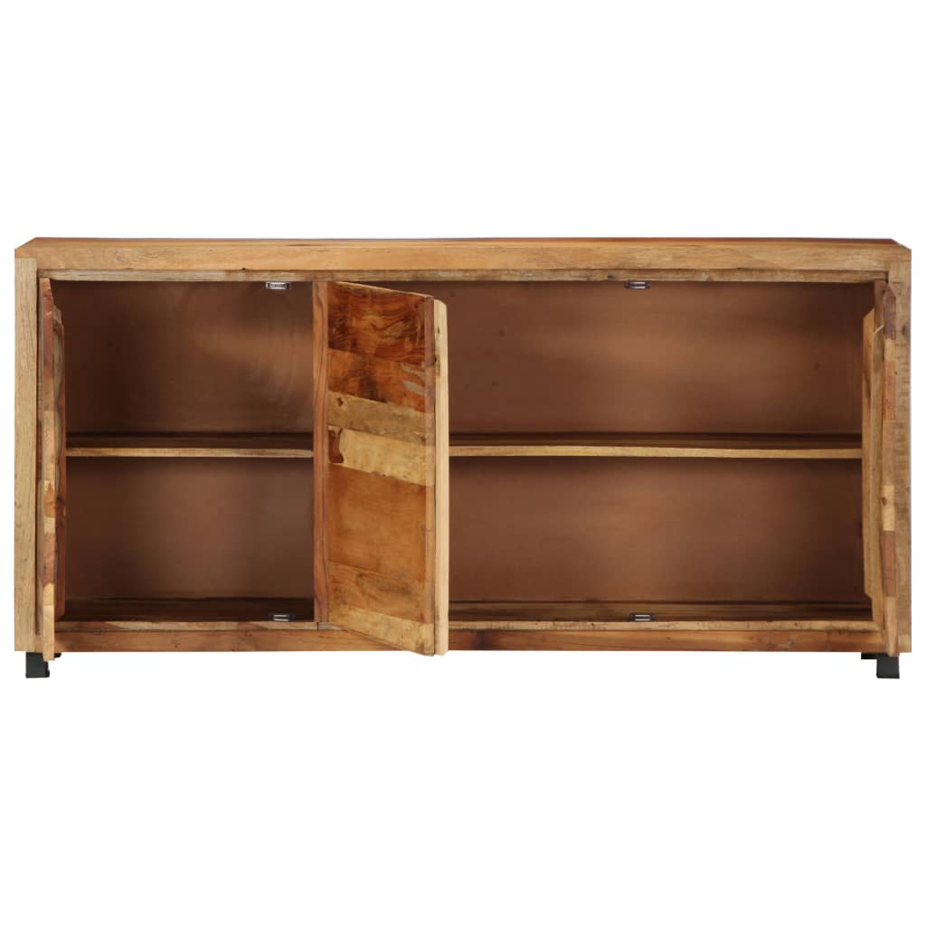 vidaXL Beistellschrank 160x38x79 cm Altholz Massiv