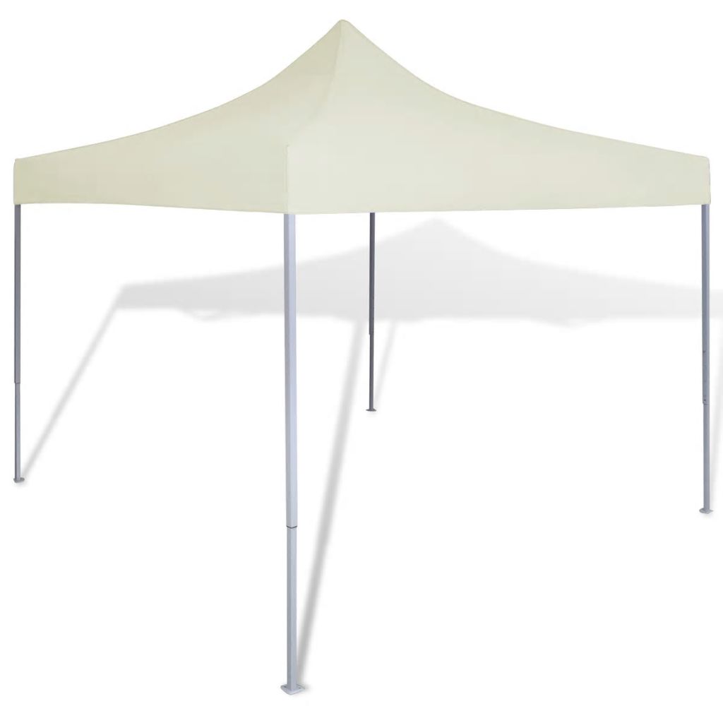 vidaXL Folding tent 3x3 m cream