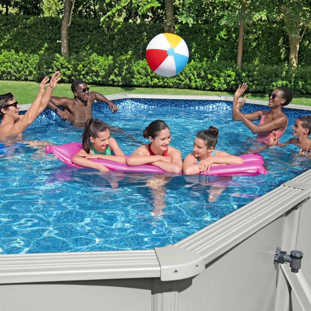 Bestway Hydrium Aufstellpool Oval 610x360x120 cm