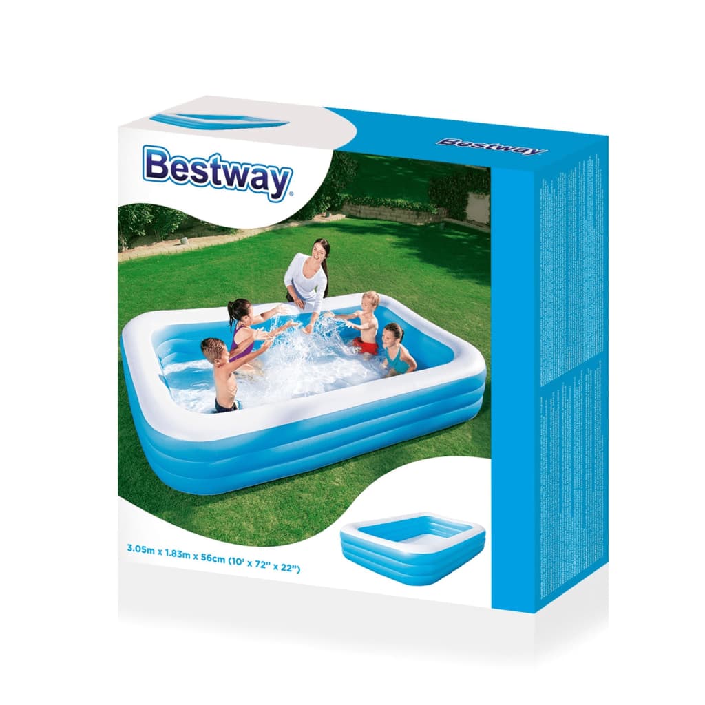 Bestway Aufblasbarer Swimmingpool 305 x 183 x 56 cm